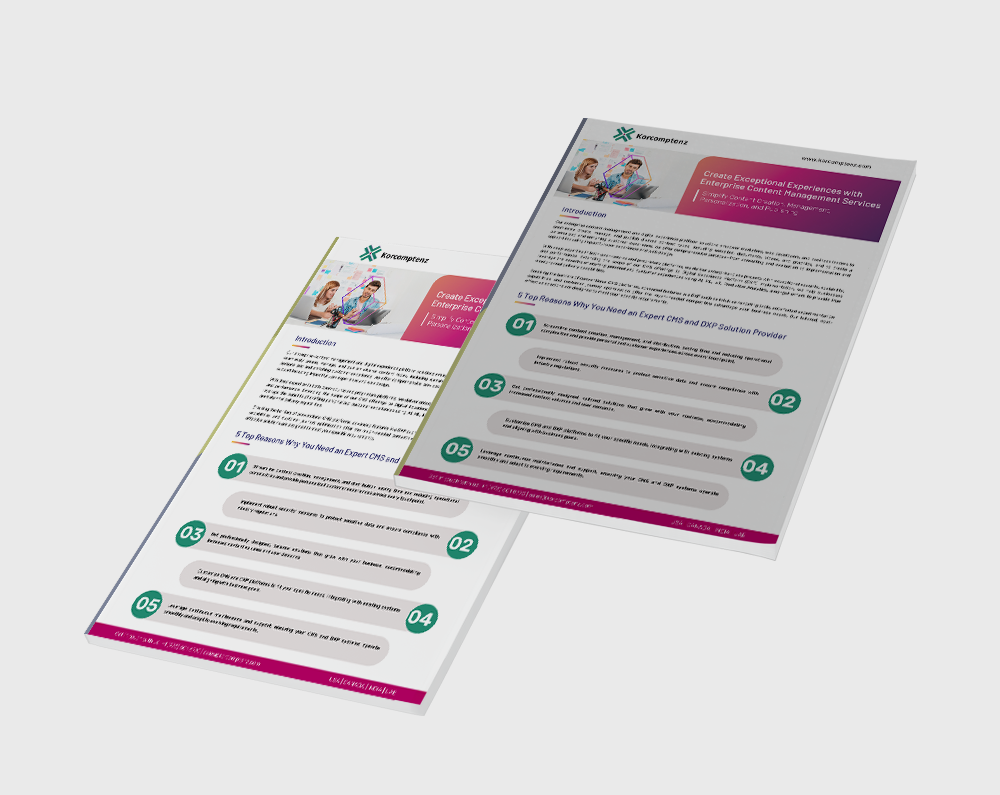 Create Exceptional Experiences with Enterprise Content Management Services